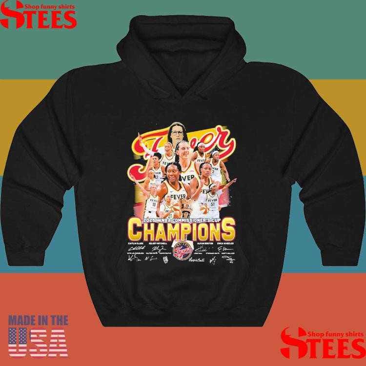 2025 Wnba Commissioner’s Cup Champions 2025 Indiana Fever T-shirt