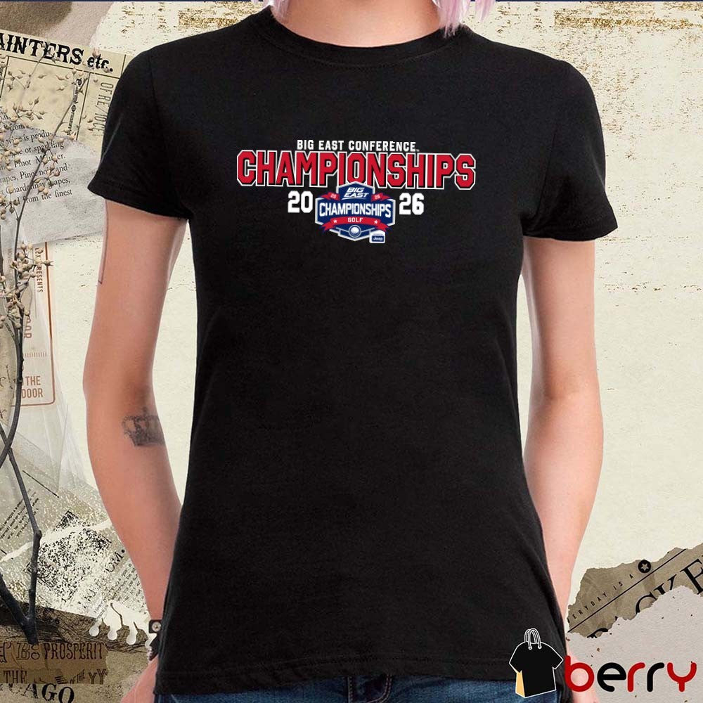 2026 BIG EAST Golf Championships presented by Jeep Logo t-shirt