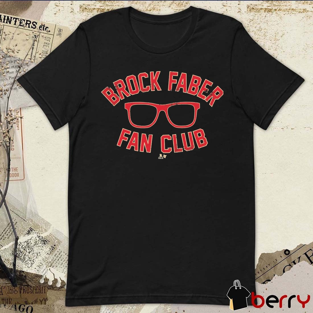 2026 Brock Faber Fan Club Minnesota Wild Hockey NHL Defenseman t-shirt