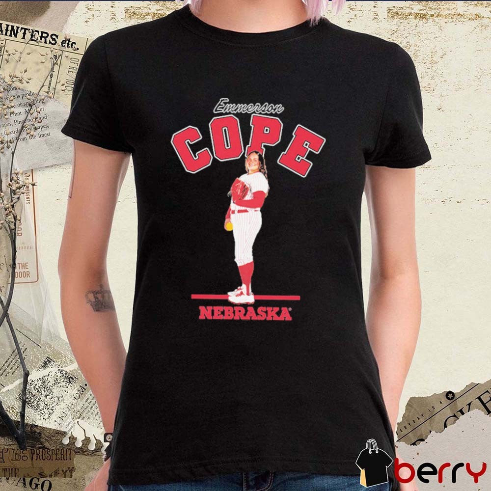 2026 Emmerson Cope Nebraska Cornhuskers NCAA Illustrated t-shirt