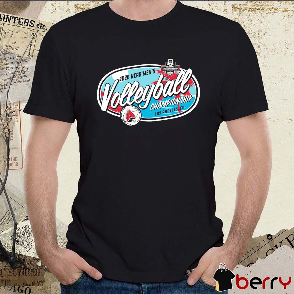 2026 Louisville Cardinal NCAA National Collegiate Men’s Volleyball Championship t-shirt
