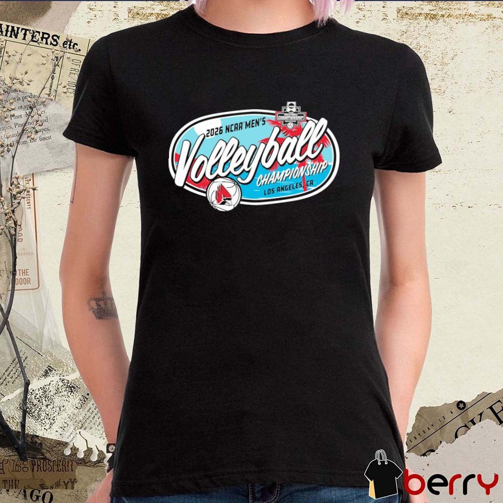 2026 Louisville Cardinal NCAA National Collegiate Men’s Volleyball Championship t-shirt