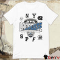 2026 NCAA Division I Men’s Lacrosse Championship Quarterfinals Teams Black and White Logo t-shirt