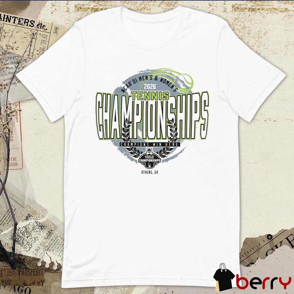 2026 NCAA Division I Tennis Championships Athens, Georgia Dan Magill Tennis Complex t-shirt