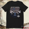 2026 NCAA Men’s Basketball Sweet Sixteen Illinois Fighting Illini t-shirt