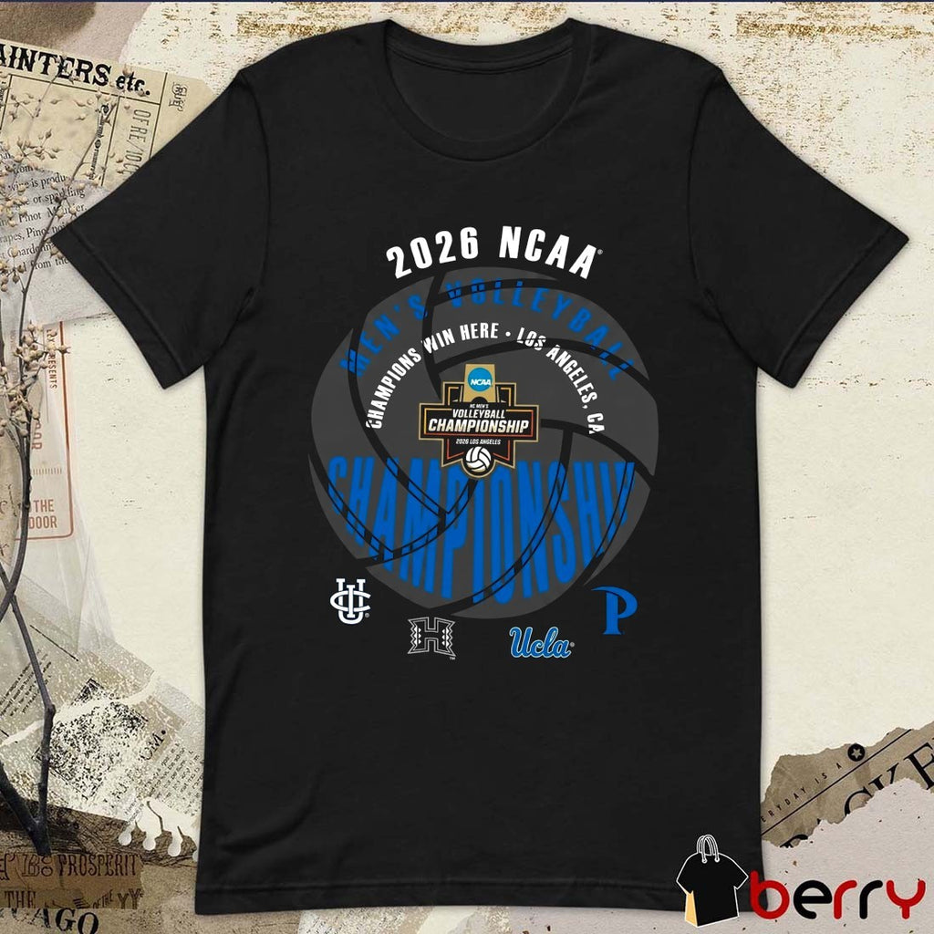 2026 NCAA Men’s Volleyball Championship UIC Hawaii UCLA Pepperdine t-shirt