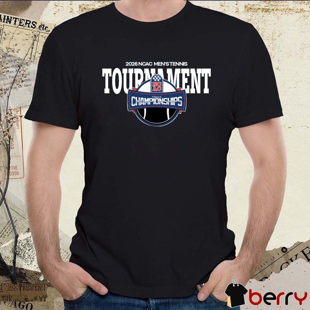 2026 NCAC Men’s Tennis Tournament Championships t-shirt