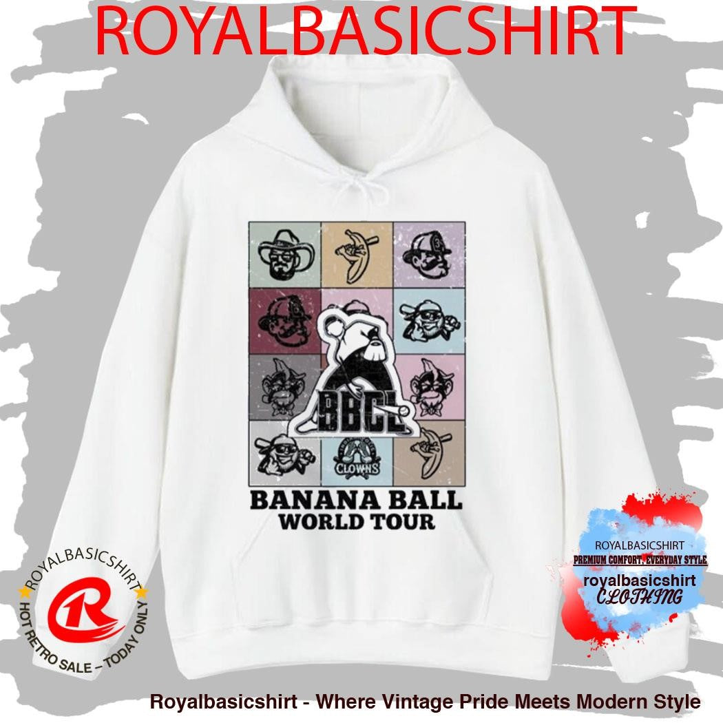 2026 Savannah Bananas Banana Ball World Tour Shirt
