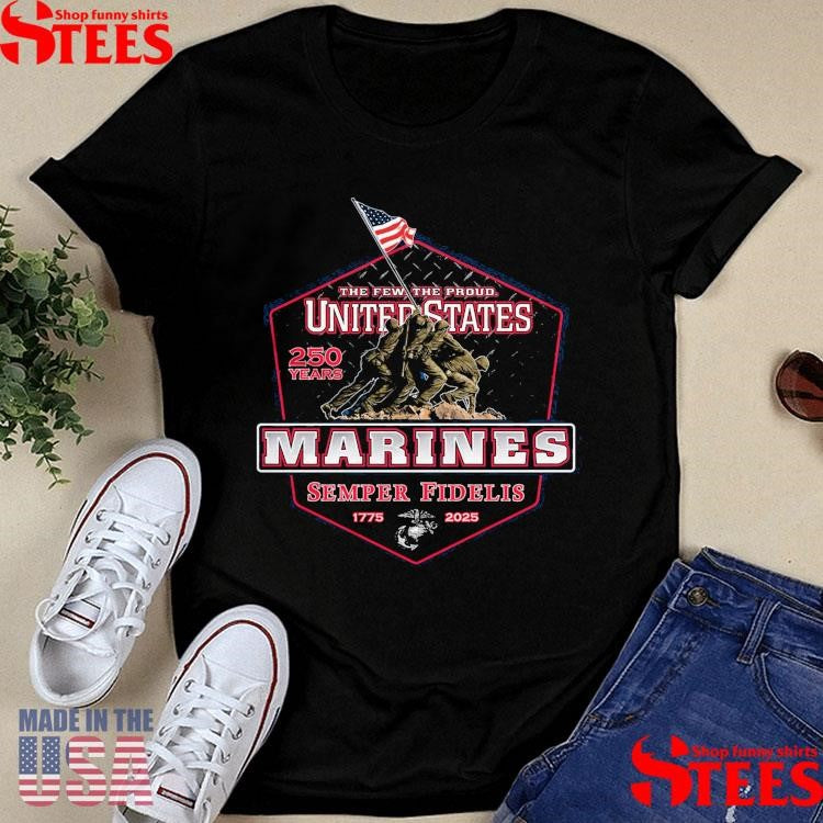 250 Year USMC Anniversary Shirts