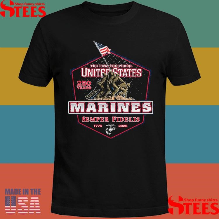 250 Year USMC Anniversary Shirts