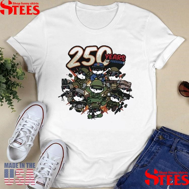 250 Years Of Freedom T-shirt