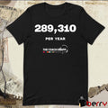 289,310 Per Year The Coach Knapp Memorial Fund Atlanta Falcons t-shirt