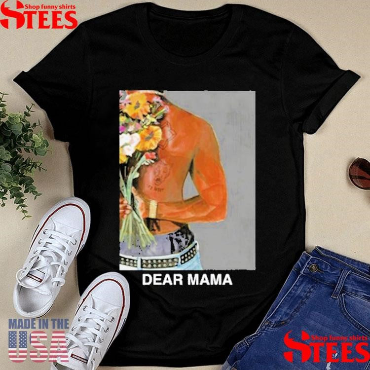 2Pac Dear Mama Black Shirts