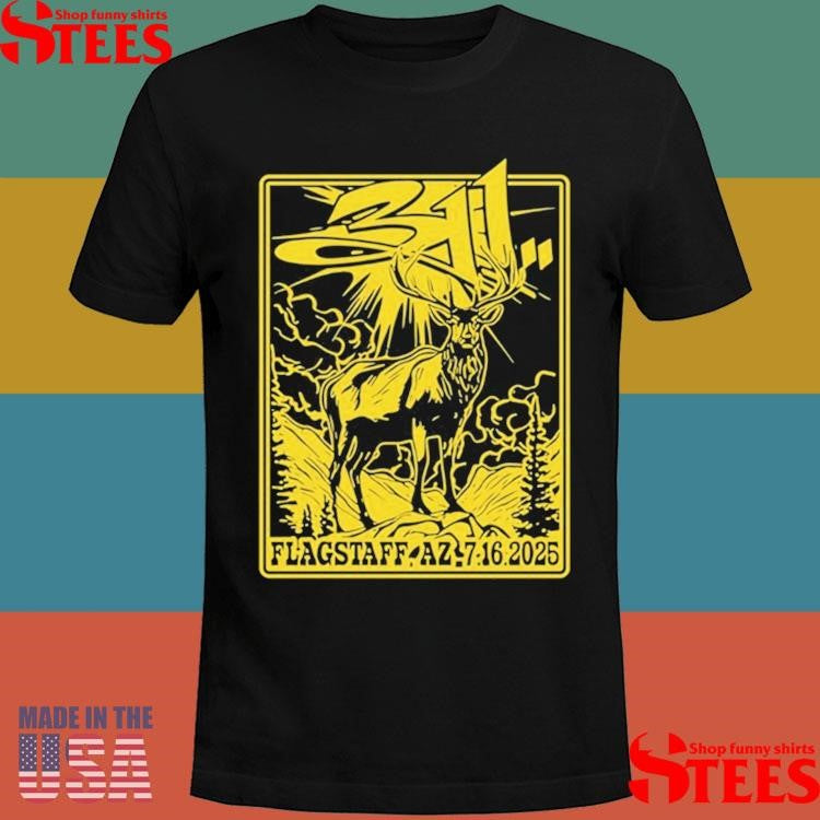 311 Band July 16 2025 Pepsi Amphitheater Flagstaff AZ Tour T-Shirt