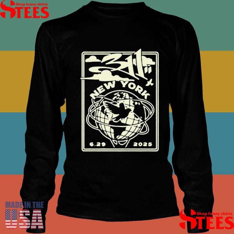 311 Band Tour June 29 2025 New Your, Ny T-shirt