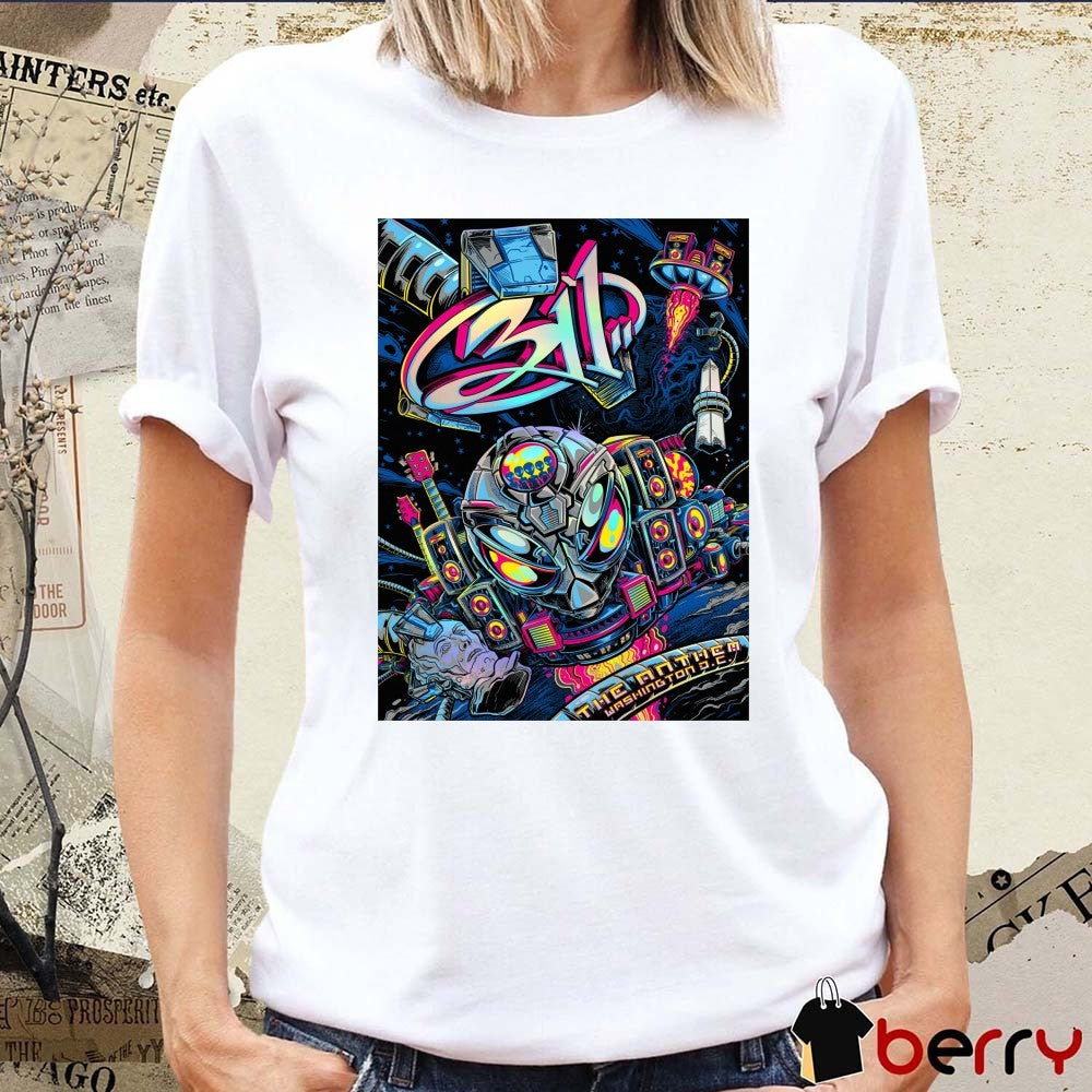 311 Band Tour The Anthem Washington DC June 27 2025 Poster t-shirt