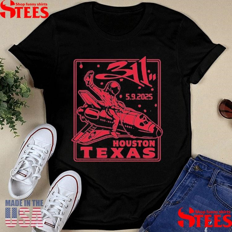 311 Houston Texas May 9 2025 Tour Shirts