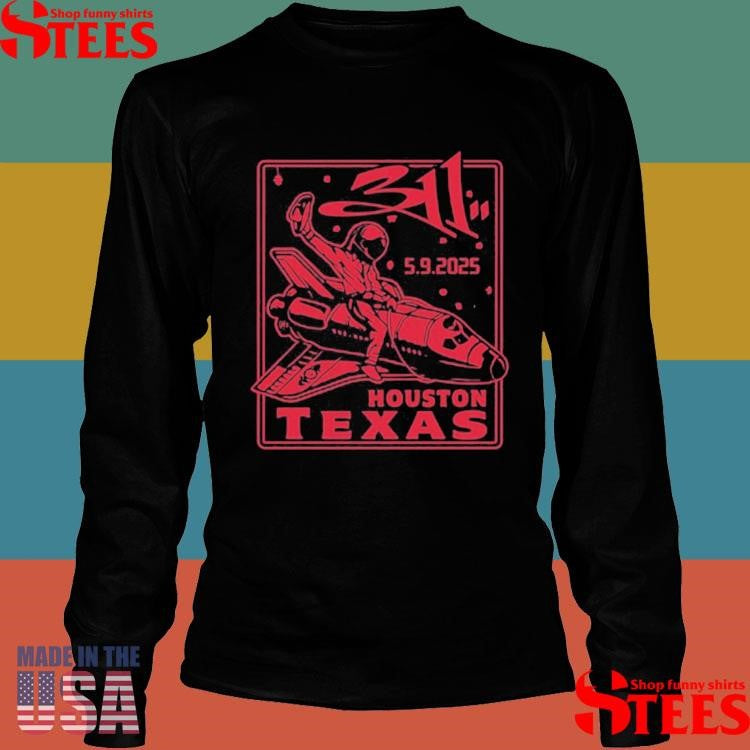 311 Houston Texas May 9 2025 Tour Shirts