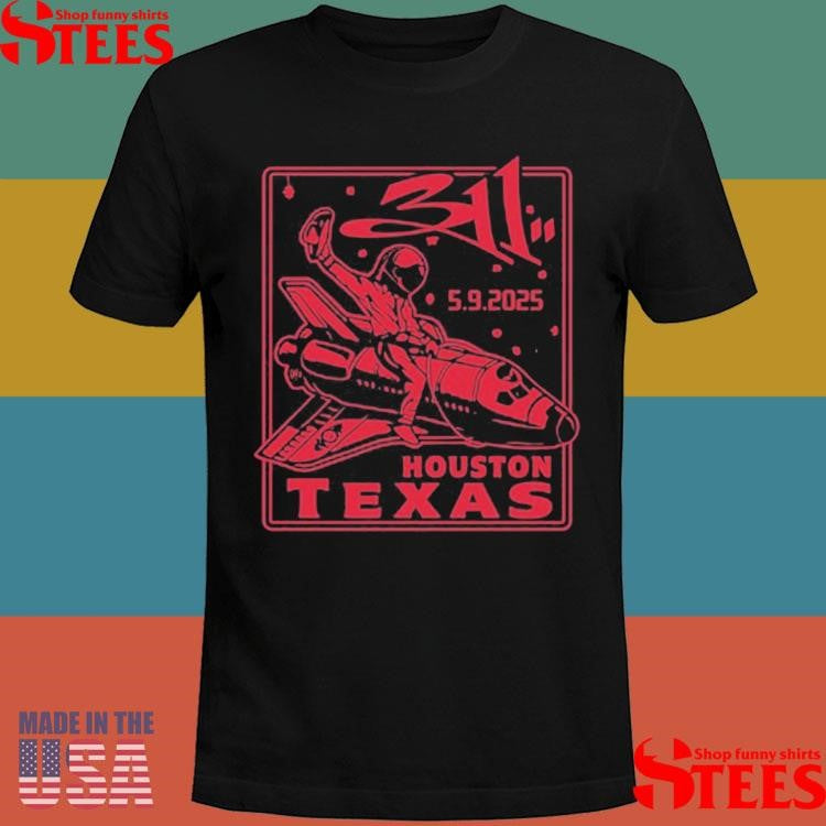 311 Houston Texas May 9 2025 Tour Shirts