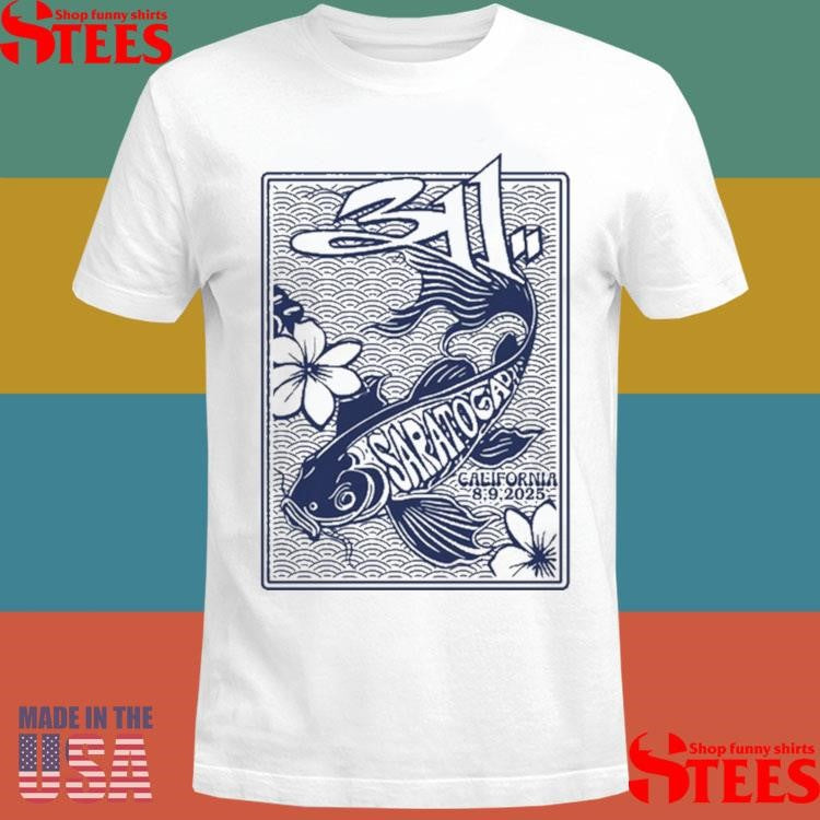 311 The Mountain Winery Saratoga California 8 9 2025 T-shirts