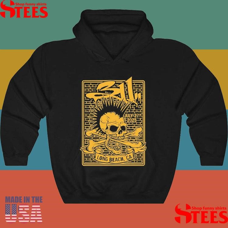 311 Vans Warped Tour 2025 Event In Long Beach California On July 27 Skull T-shirts