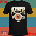 47 Milwaukee Bucks Black 2025 Playoff Participant Franklin Shirts