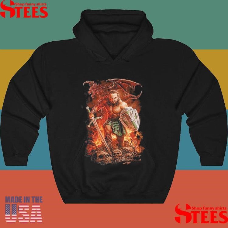 500 Level Black Drew McIntyre Superstar Shirts
