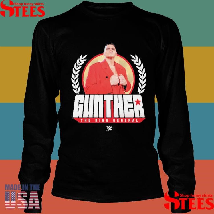 500 Level Red Gunther The Ring General Pose Shirts