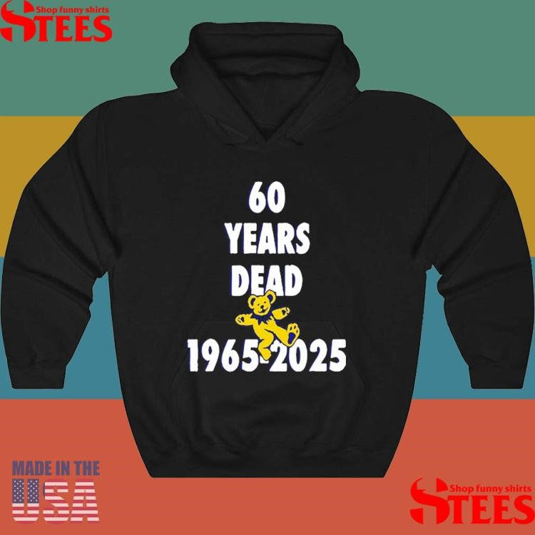 60 Years Grateful Dead 1965-2025 T-shirt
