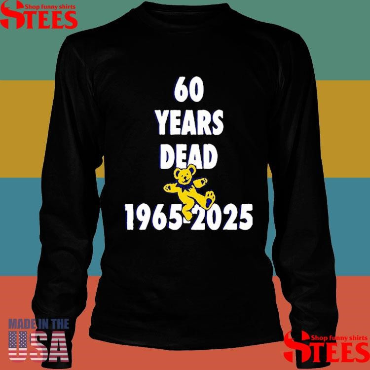 60 Years Grateful Dead 1965-2025 T-shirt