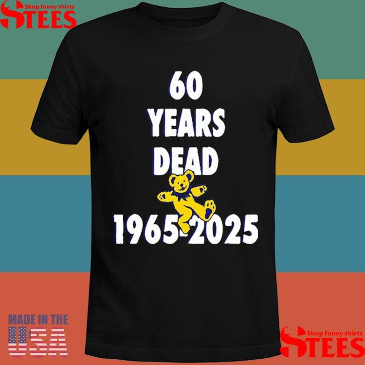 60 Years Grateful Dead 1965-2025 T-shirt