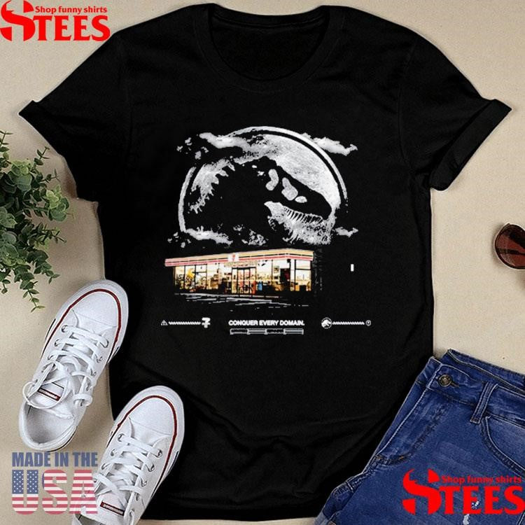 7-Eleven X Jurassic World Rebirth Dino T-shirt