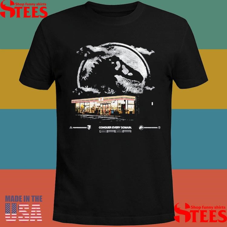 7-Eleven X Jurassic World Rebirth Dino T-shirt