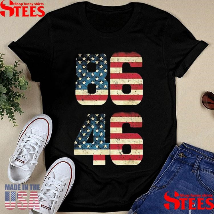 8646 American Flag Anti Joe Biden Shirts