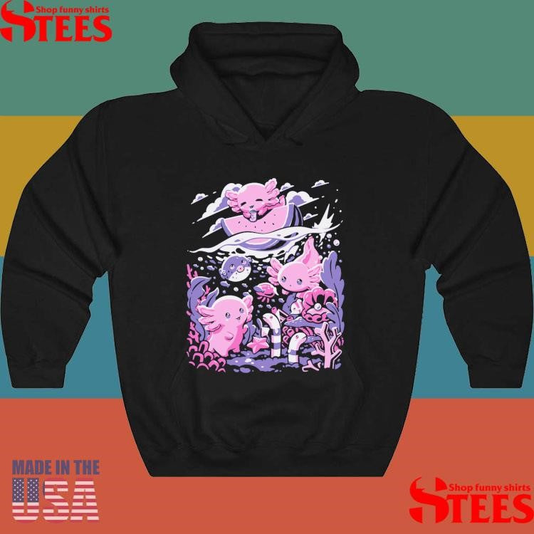 A Lotta Axolotls PixelEyeBat Shirts
