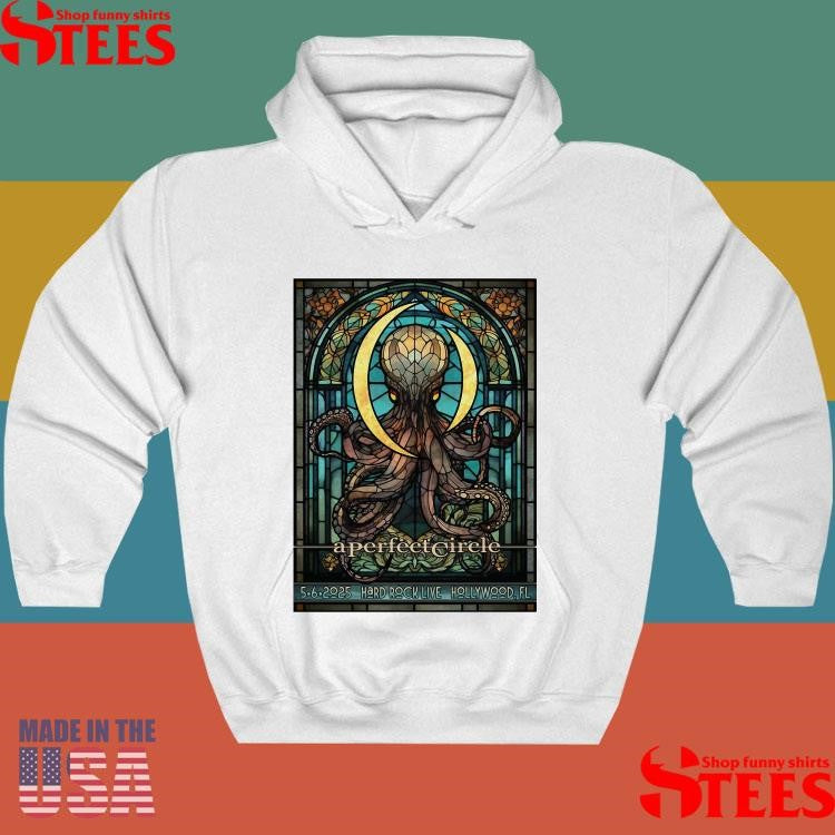 A Perfect Circle Hard Rock Live, Hollywood, Fl May 6 2025 Concert Poster Shirts