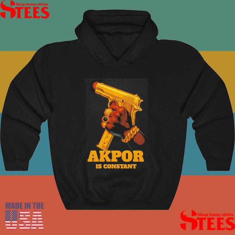 AKPOR Is Constant Golden Gun T-shirt