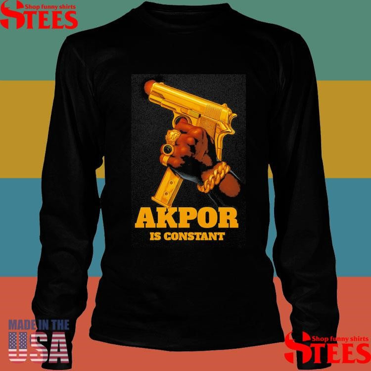 AKPOR Is Constant Golden Gun T-shirt