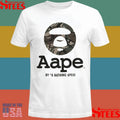 Aaptem1640xao Camo Moonface Logo Shirts