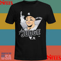 Aaron Judge New York Yankees ’47 Player Caricature Franklin T-shirt