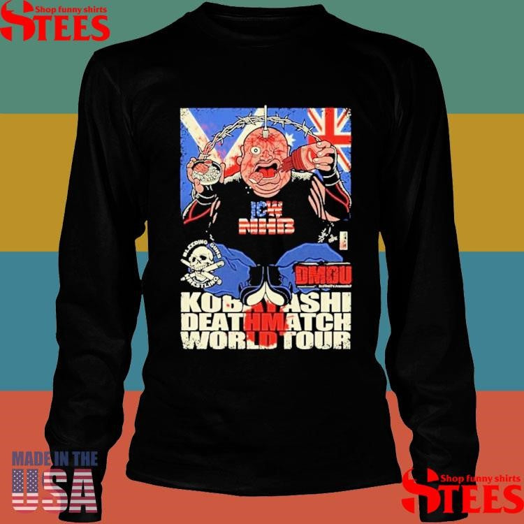 Abdullah Kobayashi Icw Nhb X Dmdu X Bgw World Tour T-shirts