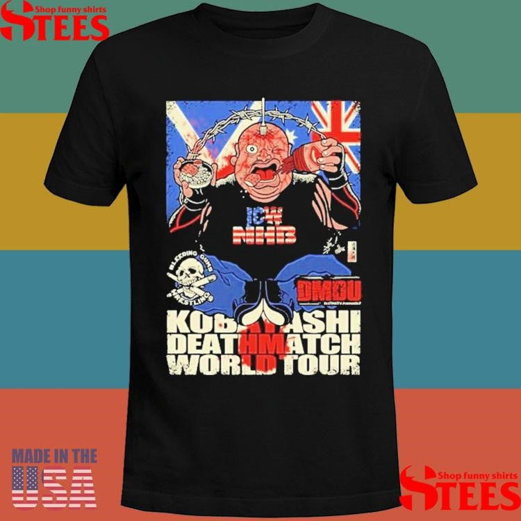 Abdullah Kobayashi Icw Nhb X Dmdu X Bgw World Tour T-shirts