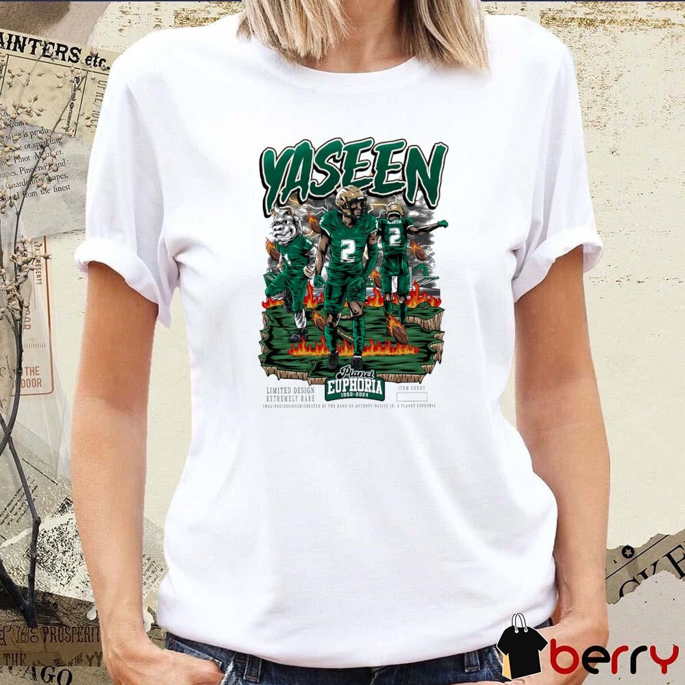 Abdur-Rahmaan Yaseen South Florida Bulls Planet Euphoria Artwork t-shirt