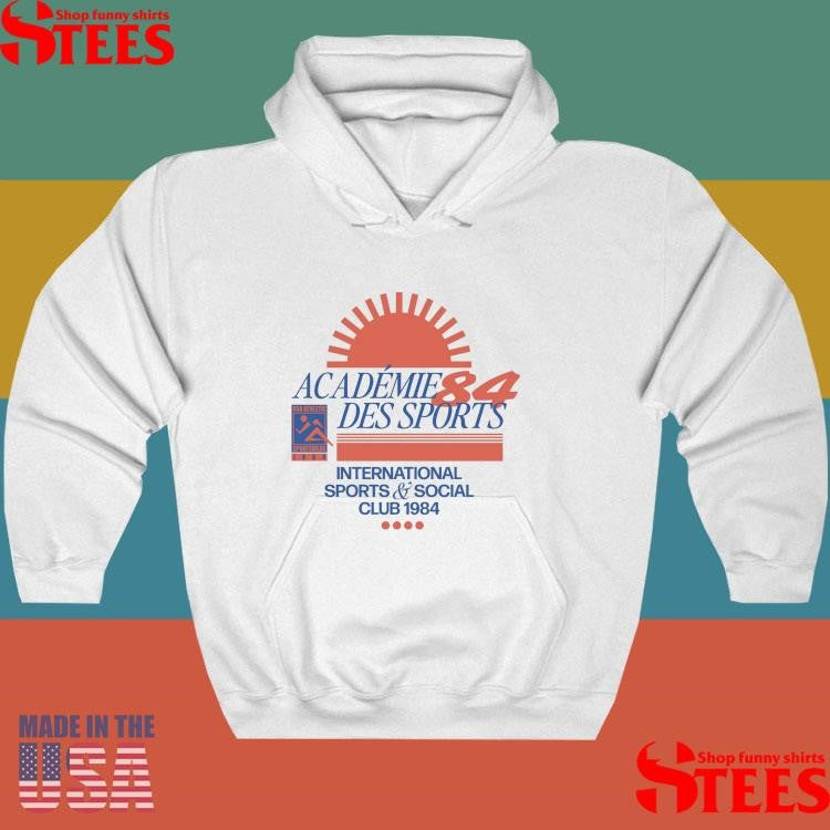 Academie Des Sports International Sports & Social Club 1984 Shirts
