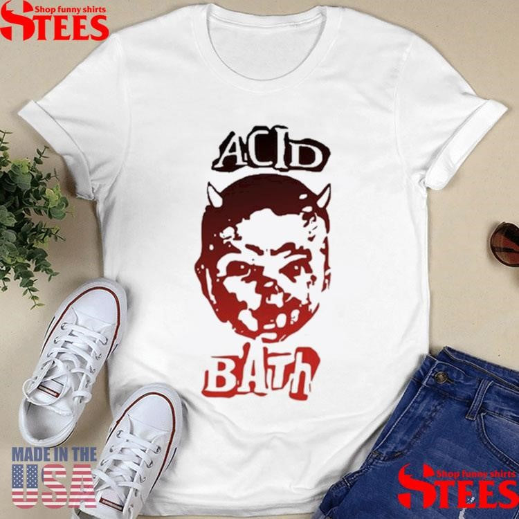 Acid Bath Devil Baby Baseball T-Shirts