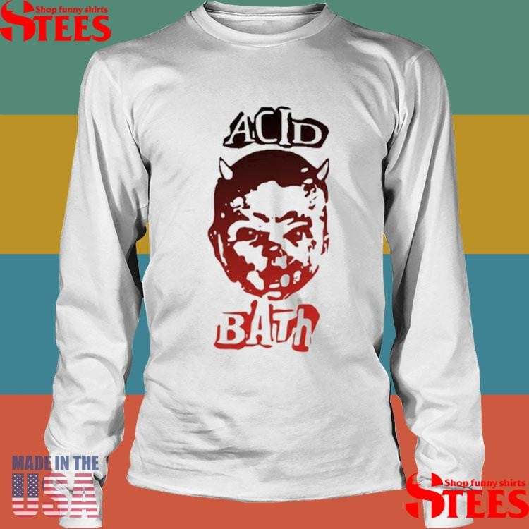 Acid Bath Devil Baby Baseball T-Shirts
