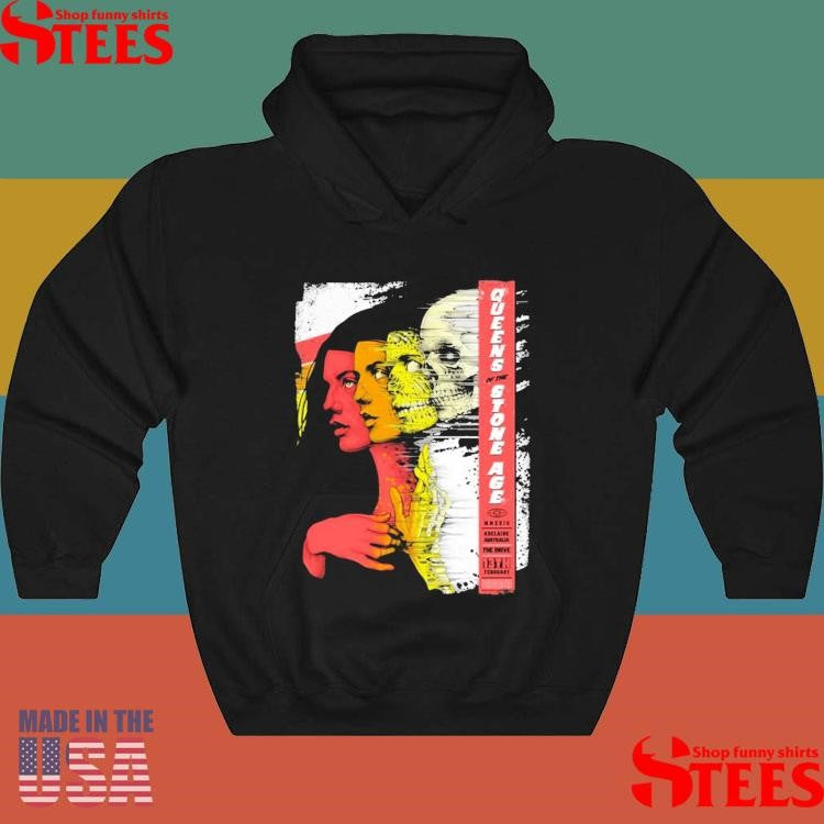 Adelaide, Sa February 13, 2024 Qotsa Concert Shirts