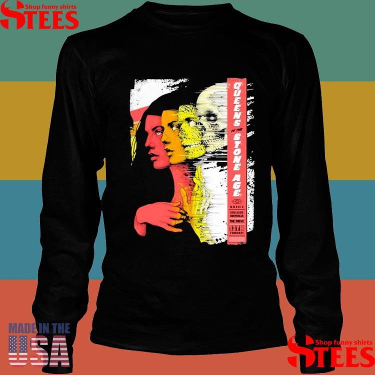 Adelaide, Sa February 13, 2024 Qotsa Concert Shirts