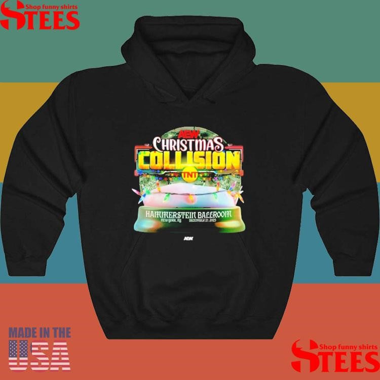 Aew Christmas Collision 2025 T-shirt