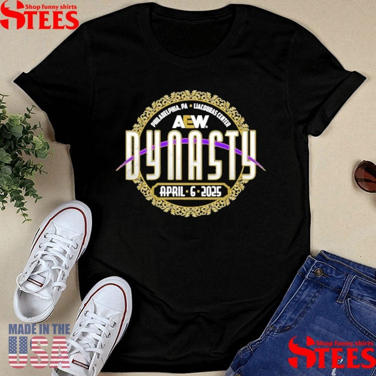 Aew Dynasty 2025 Event Logo Shirts